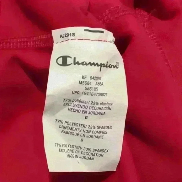 Women's Champion Double Dry Athletic Sport Capri Size L - Picture 8 of 9